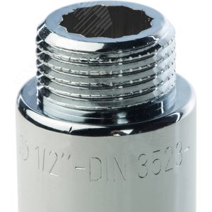 Удлинитель НВ 1/2'x70 мм, хромированный - фото 4