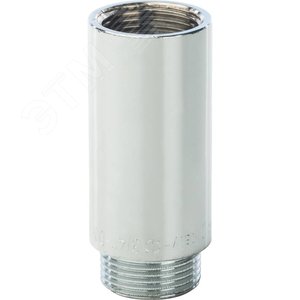 Удлинитель НВ 3/4'x60 мм, хромированный - фото 2