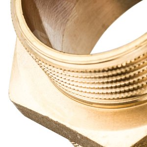 Ниппель НН 2'х1'1/2 переходной, никелированный - фото 5