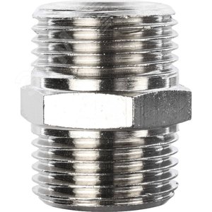 Ниппель HH никелированный 3/8' - фото 4