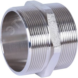 Ниппель 2'1/2 HH никелированный - фото 6