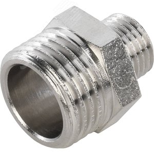 Ниппель НН никелированный 1/2'x1/4' - фото 5