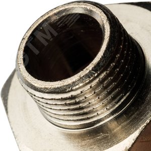 Ниппель НН никелированный 3/4'x3/8' - фото 5