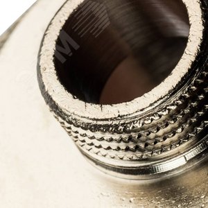 Ниппель НН 1'1/4х1/2' переходной, никелированный - фото 5