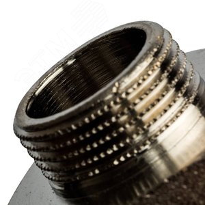 Ниппель НН 1'1/4х3/4' переходной, никелированный - фото 5