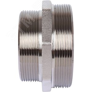 Ниппель 3'X2'1/2 НН переходной никелированный - фото 6