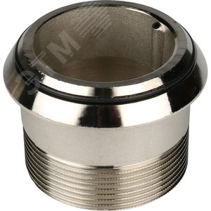 Разъемное соединение 'американка' ВН никелированное, уплотнение под гайкой o-ring кольцо 2' - фото 8