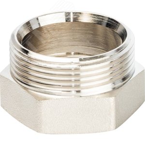 Разъемное соединение 'американка' ВН никелированное, уплотнение под гайкой o-ring кольцо 1'1/4 - фото 5