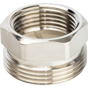 Разъемное соединение 'американка' ВН никелированное, уплотнение под гайкой o-ring кольцо 1' - фото 4