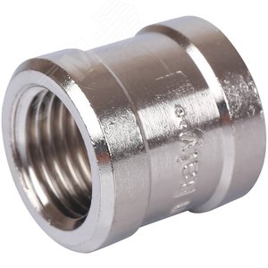 Муфта ВВ никелированная 1/4 - фото 2