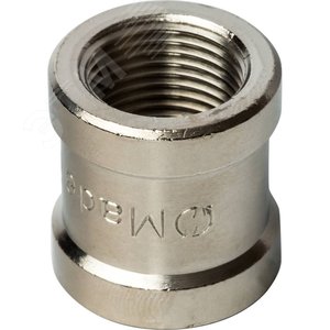 Муфта ВВ никелированная 3/8' - фото 2