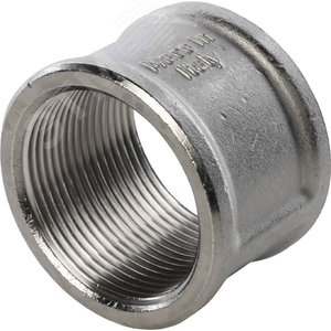 Муфта ВВ 1'1/2  никелированная - фото 4