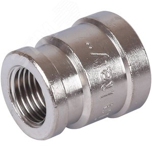 Муфта ВВ переходная никелированная 3/8X1/4 - фото 4