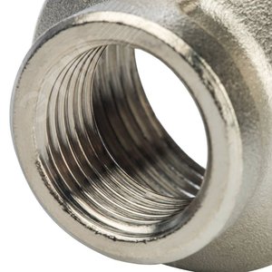 Муфта ВВ 1'х1/2' переходная, никелированная - фото 6