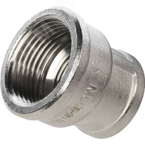 Муфта ВВ 1'х3/4' переходная, никелированная - фото 8