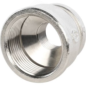 Муфта ВВ 1'1/4х3/4' переходная, никелированная - фото 4