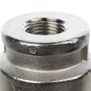 Муфта ВВ 1'1/4х3/4' переходная, никелированная - фото 6