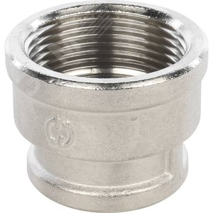 Муфта ВВ 1'1/4х1' переходная, никелированная - фото 2