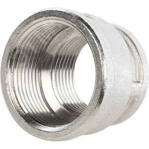 Муфта ВВ 1'1/4х1' переходная, никелированная - фото 5