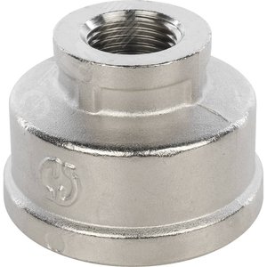 Муфта ВВ переходная никелированная 1'1/2x3/4' - фото 1