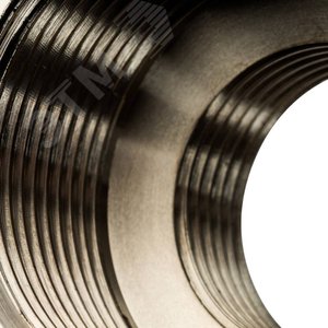 Муфта ВВ 1'1/2х1' переходная, никелированная - фото 5