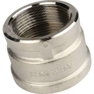 Муфта ВВ 1'1/2х1'1/4 переходная, никелированная - фото 2