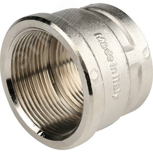 Муфта ВВ 1'1/2х1'1/4 переходная, никелированная - фото 4