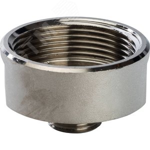 Переходник ВН никелированный  1'1/2x1/2' - фото 1