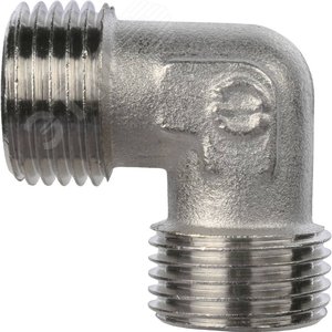 Угольник НН 1/2' никелированный - фото 4