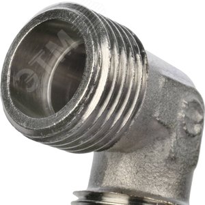 Угольник НН 1/2' никелированный - фото 6