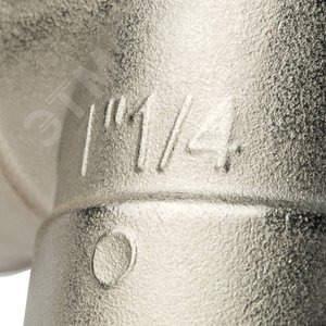 Угольник ВВ 1'1/4 никелированный - фото 7