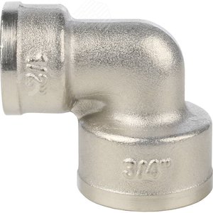 Угольник ВВ 3/4'-1/2' никелированный - фото 2