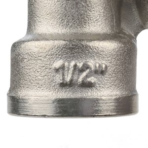 Угольник ВВ 3/4'-1/2' никелированный - фото 4