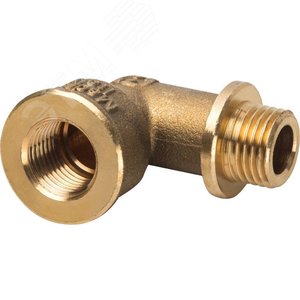 Угольник НВ 1/4' с упором - фото 1