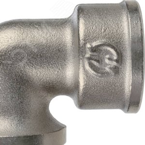 Угольник НВ 1/2 с упором, никелированный - фото 6