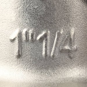 Угольник НВ 1'1/4 с упором, никелированный - фото 4