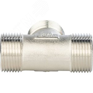 Тройник ННН 1/2'х1/2'х1/2' никелированный - фото 4