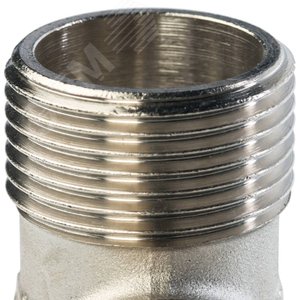 Тройник ННН 1/2'х1/2'х1/2' никелированный - фото 5