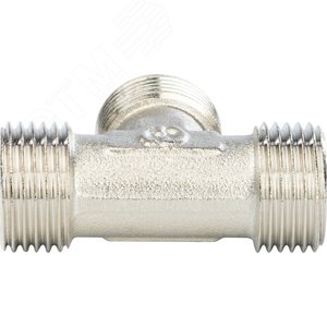 Тройник ННН 3/4'х3/4'х3/4' никелированный - фото 4