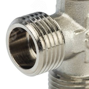 Тройник ННН 3/4'х3/4'х3/4' никелированный - фото 6