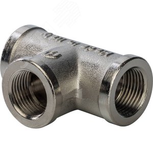 Изображение товара Тройник ВВ никелированный 3/8' (шт)