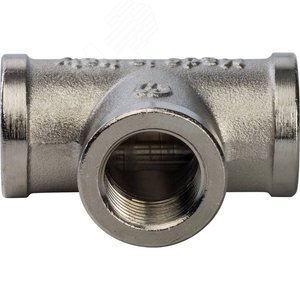 Тройник ВВ никелированный 3/8' - фото 2