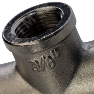 Тройник ВВ никелированный 3/8' - фото 7