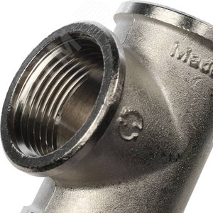 Тройник ВВВ 1'х1'х1' никелированный - фото 8