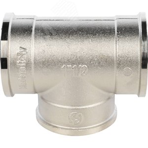 Тройник ВВ никелированный 1'1/2 - фото 5