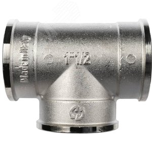 Тройник ВВ никелированный 1'1/2 - фото 6