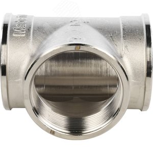 Тройник ВВ никелированный 2' - фото 2