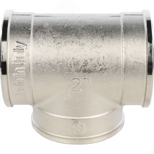 Тройник ВВ никелированный 2' - фото 4