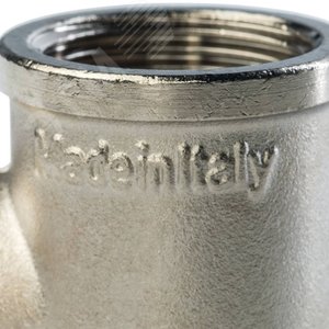 Тройник ВВВ 3/4'х1/2'х3/4' переходной, никелированный - фото 7