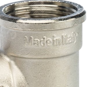 Тройник ВВВ 1'х1/2'х1' переходной, никелированный - фото 8